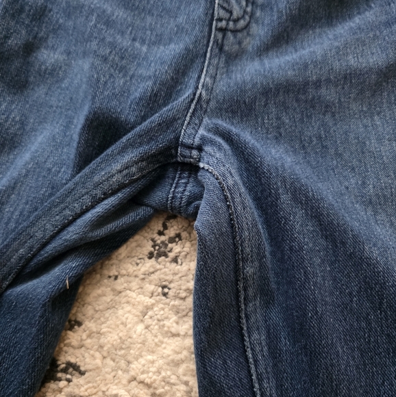 SPANX Denim Leggings Womens Size m Dark wash - Picture 3 of 8